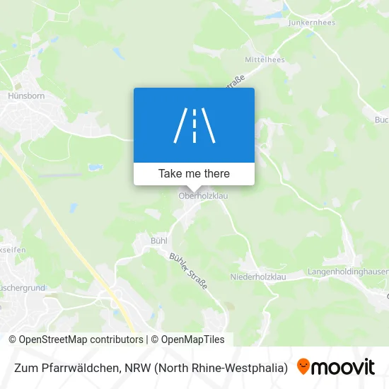 Карта Zum Pfarrwäldchen