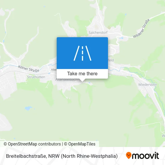 Карта Breitelbachstraße