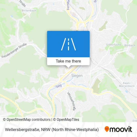 Wellersbergstraße map