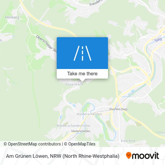 Am Grünen Löwen map