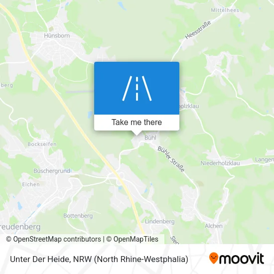 Карта Unter Der Heide