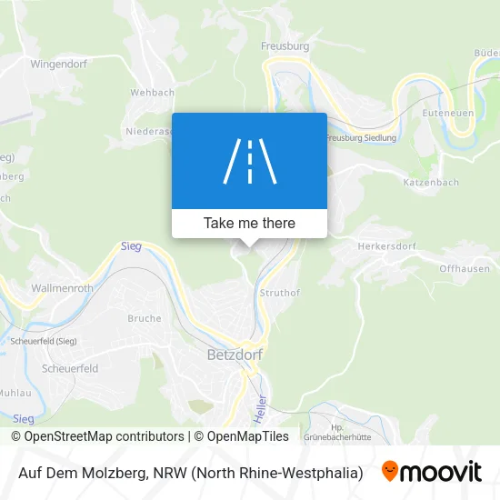 Карта Auf Dem Molzberg