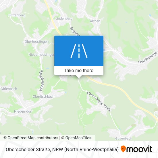 Oberschelder Straße map