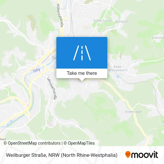 Карта Weilburger Straße