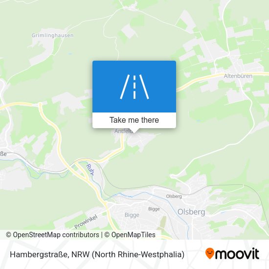 Hambergstraße map