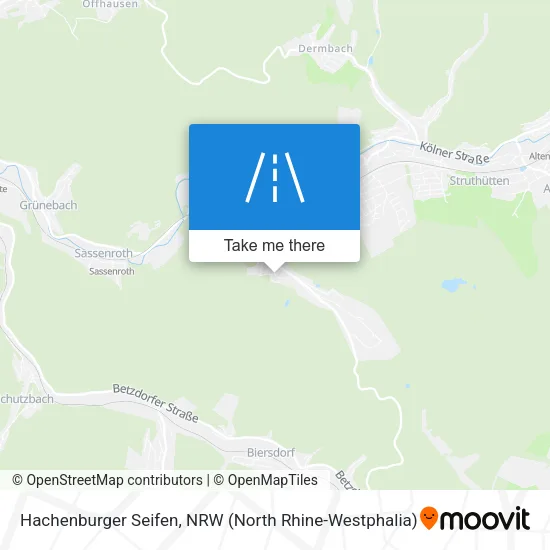 Карта Hachenburger Seifen