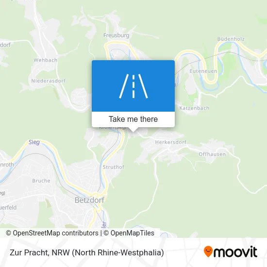 Карта Zur Pracht
