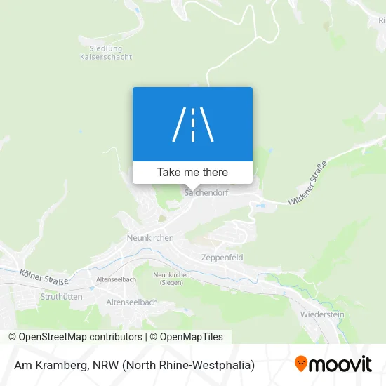 Карта Am Kramberg