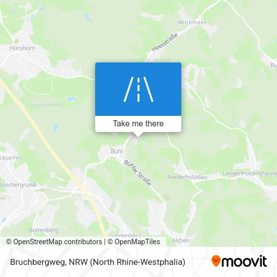 Карта Bruchbergweg