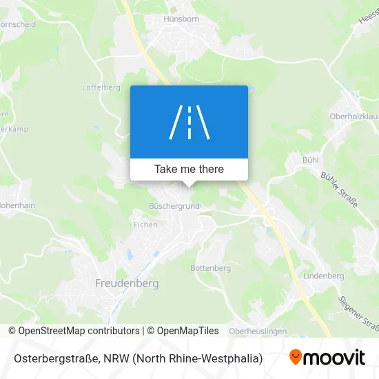 Osterbergstraße map