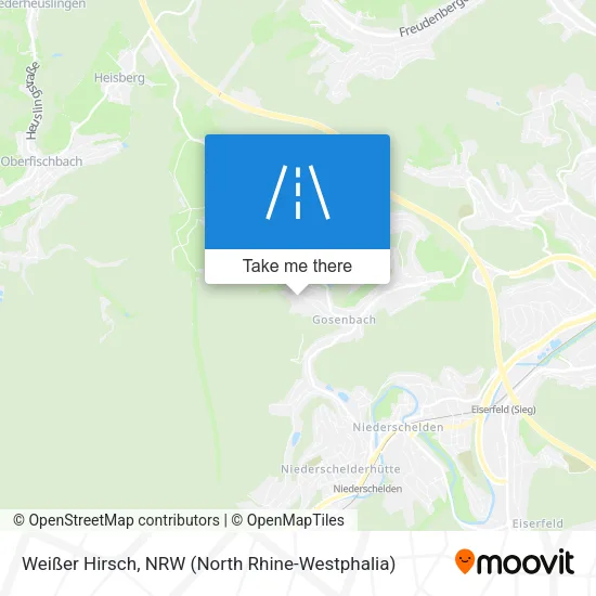 Карта Weißer Hirsch
