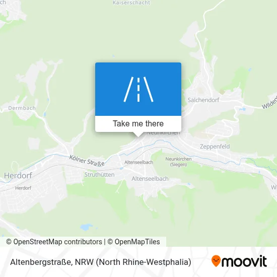 Altenbergstraße map