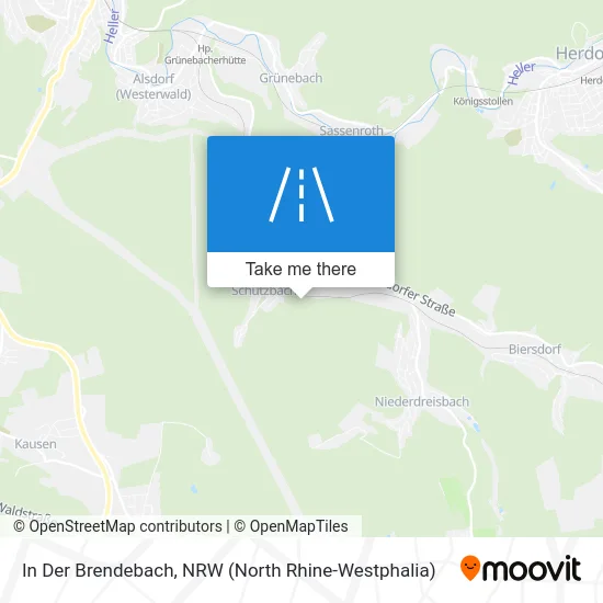 Карта In Der Brendebach