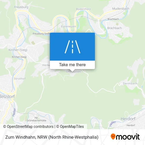 Карта Zum Windhahn