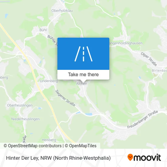 Карта Hinter Der Ley