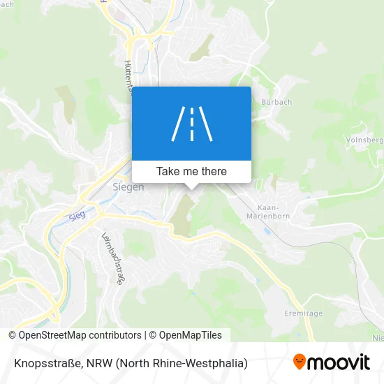 Карта Knopsstraße