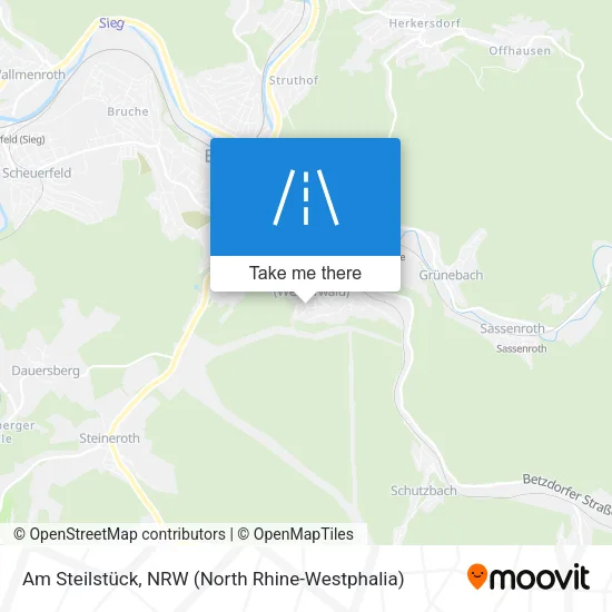 Карта Am Steilstück