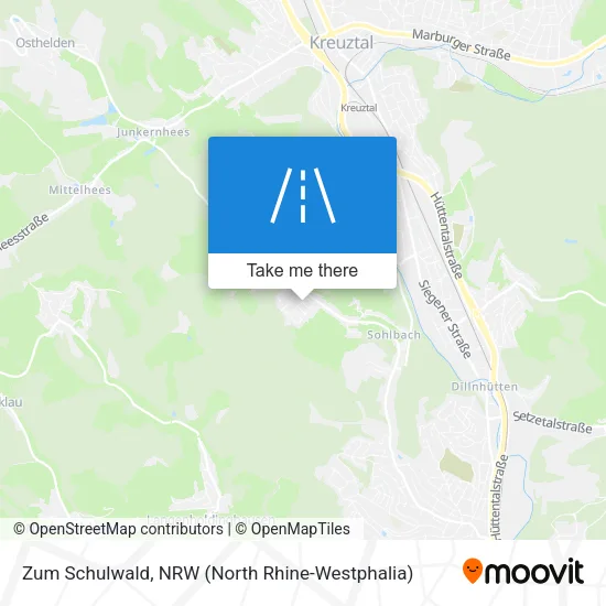 Карта Zum Schulwald