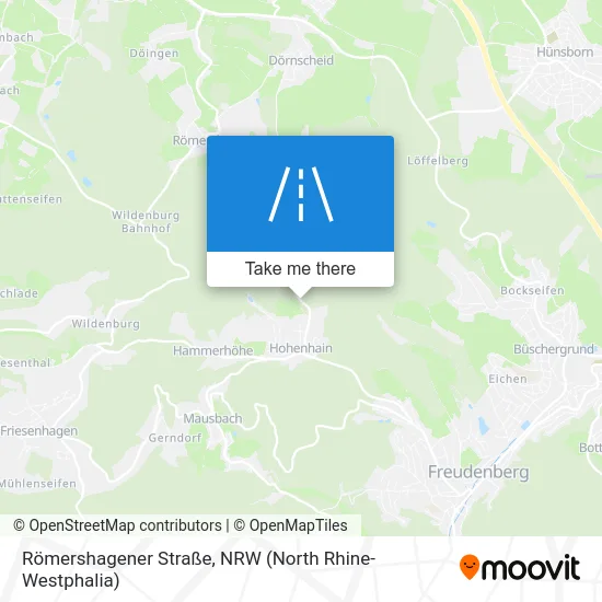 Römershagener Straße map