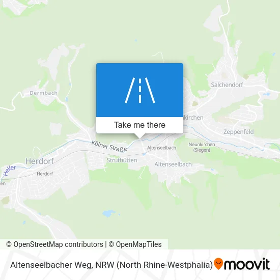 Altenseelbacher Weg map