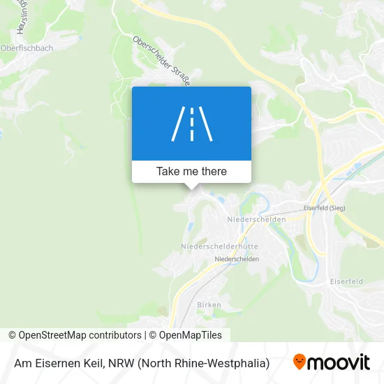 Карта Am Eisernen Keil