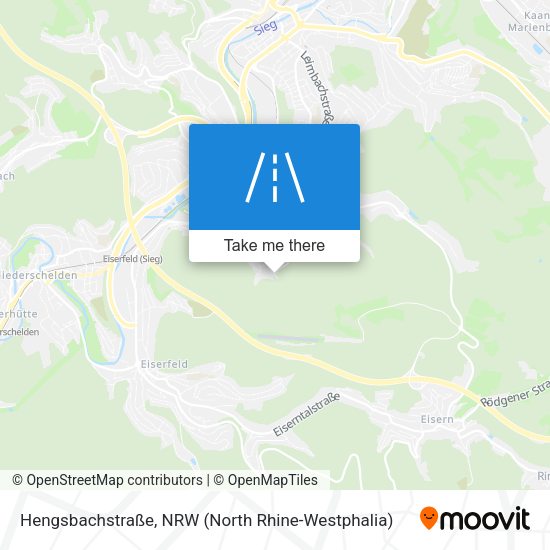 Hengsbachstraße map
