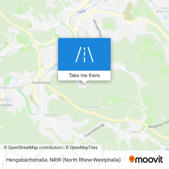 Hengsbachstraße map