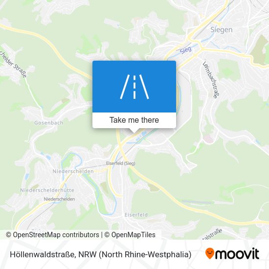 Höllenwaldstraße map