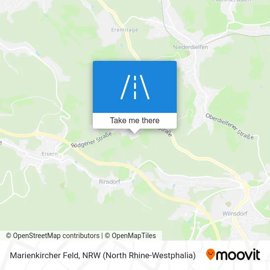 Marienkircher Feld map