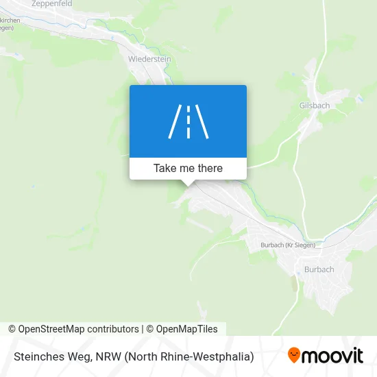 Steinches Weg map