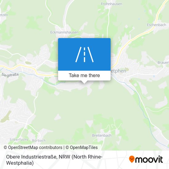 Obere Industriestraße map