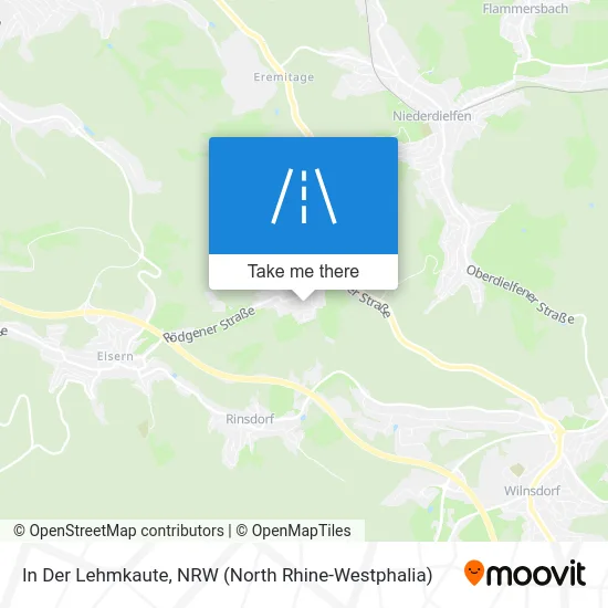 In Der Lehmkaute map