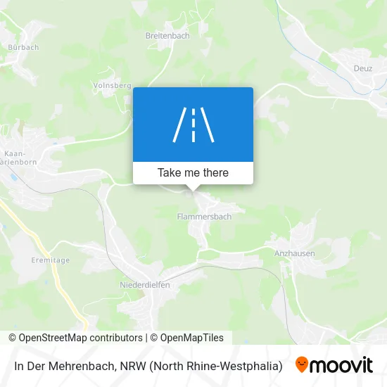 Карта In Der Mehrenbach