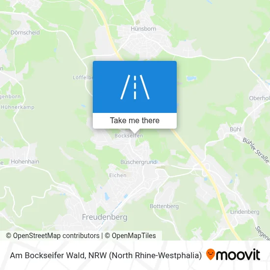 Am Bockseifer Wald map
