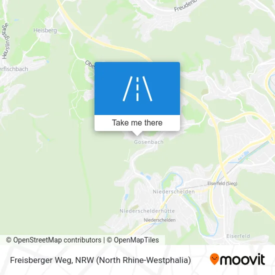 Карта Freisberger Weg