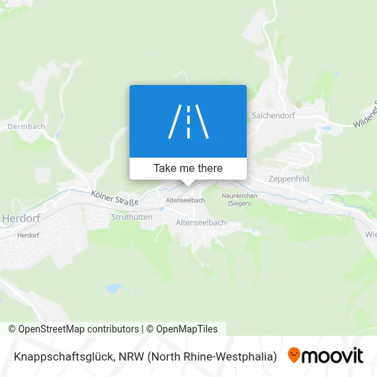 Knappschaftsglück map