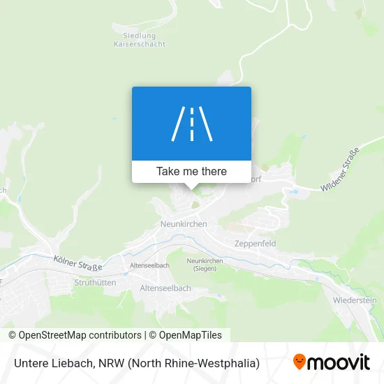 Карта Untere Liebach