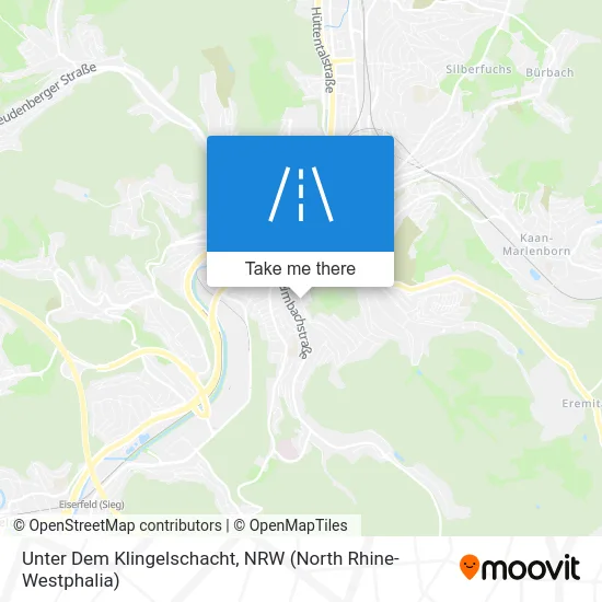 Карта Unter Dem Klingelschacht