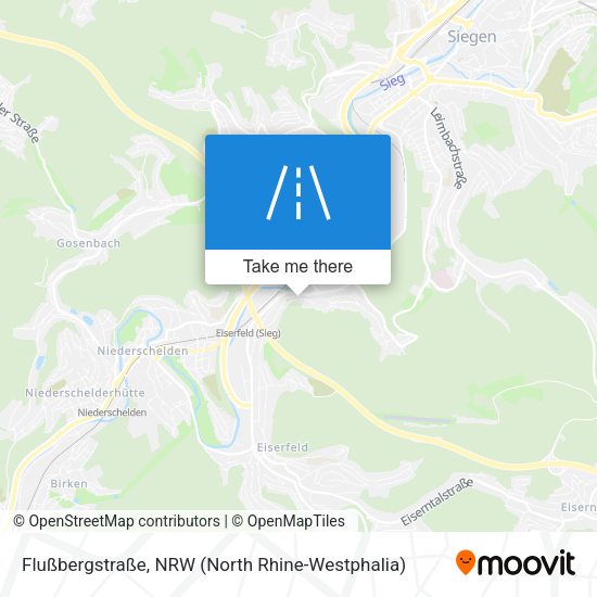 Flußbergstraße map