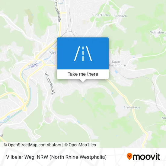 Карта Vilbeler Weg