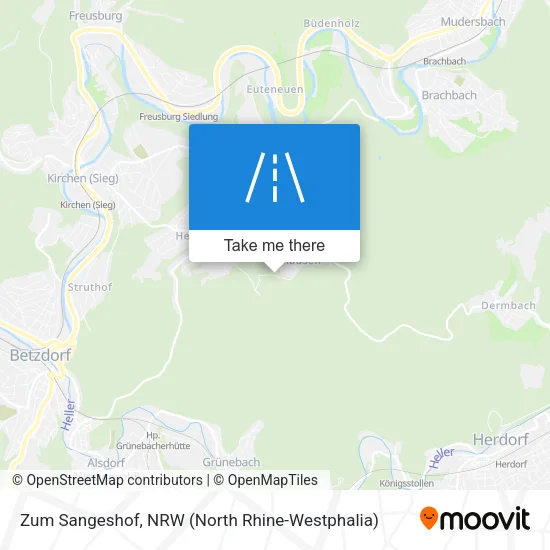 Карта Zum Sangeshof