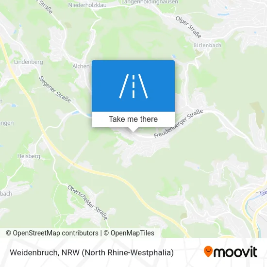 Карта Weidenbruch