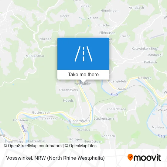 Карта Vosswinkel