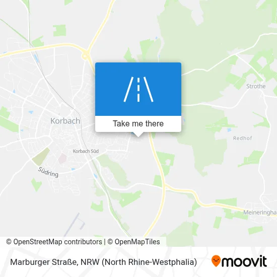 Marburger Straße map