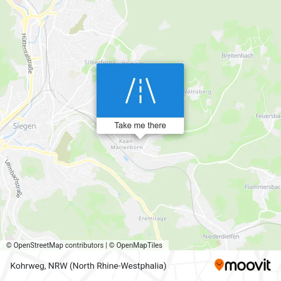 Карта Kohrweg