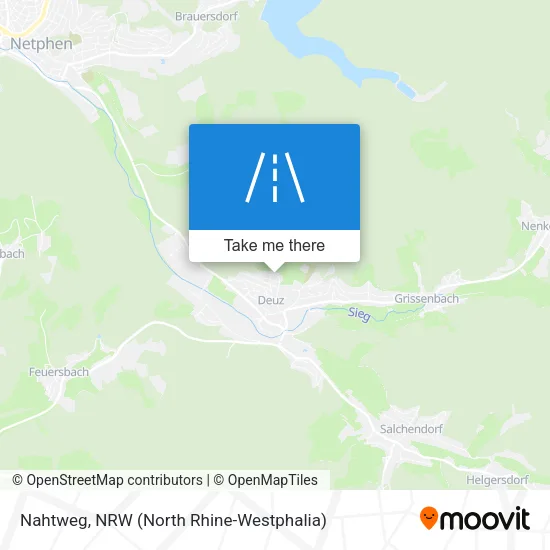 Карта Nahtweg