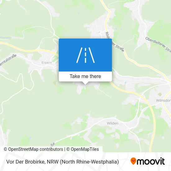 Карта Vor Der Brobirke