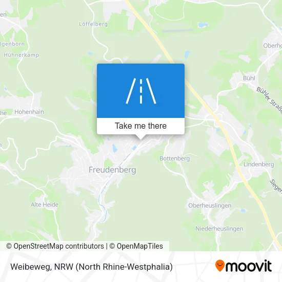 Карта Weibeweg