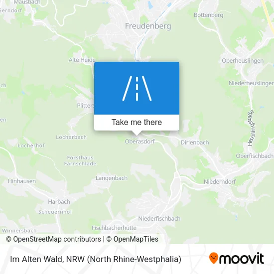 Карта Im Alten Wald
