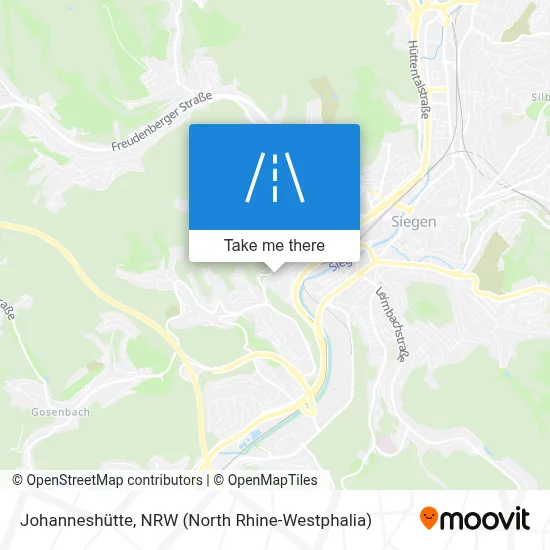 Johanneshütte map